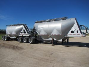 We Are Your Source For Quaity Used Pneumatic / Dry Bulker Feed Trailers