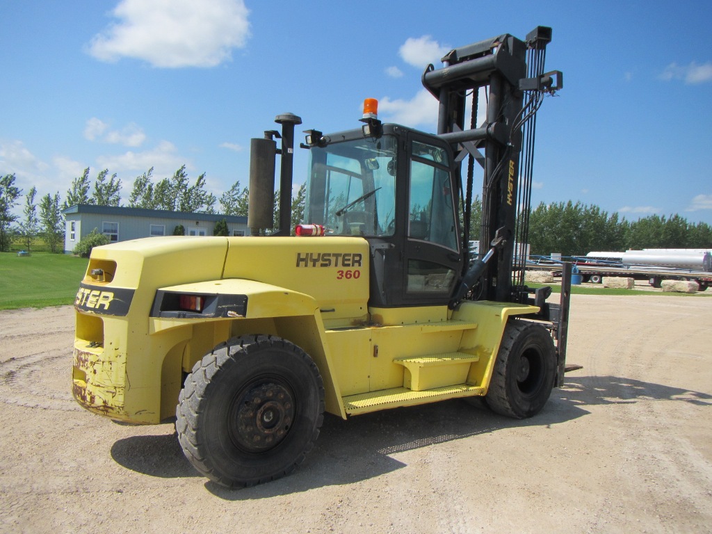 2004 Hyster H360hd Forklift Little League Equipment Used Stainless Tanker Trailers Flat Deck Trailers