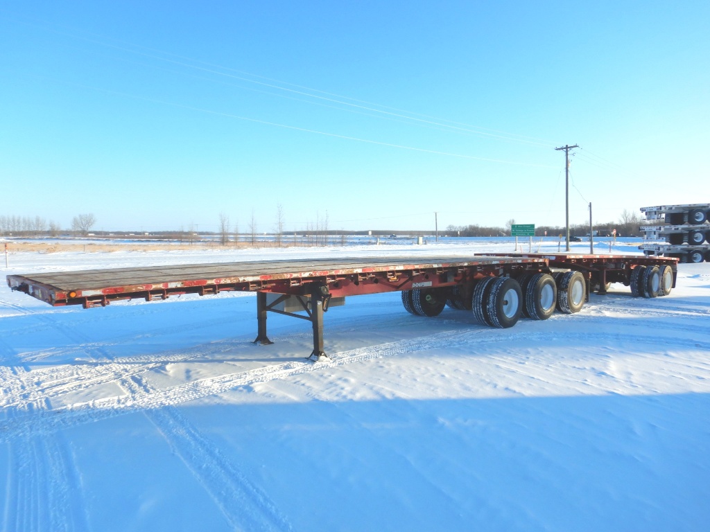 We Are Your Source For Quaity Used Super B Flat Deck Trailers