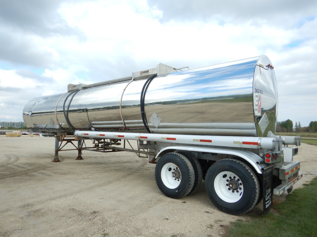 1993 Krohnert Tandem Stainless Tanker Trailer (#36042) | Little League ...