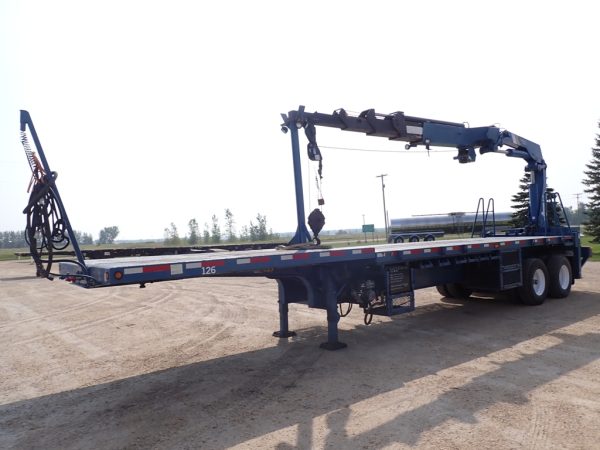 2007-Kalyn-Flatdeck-Crane-Trailer