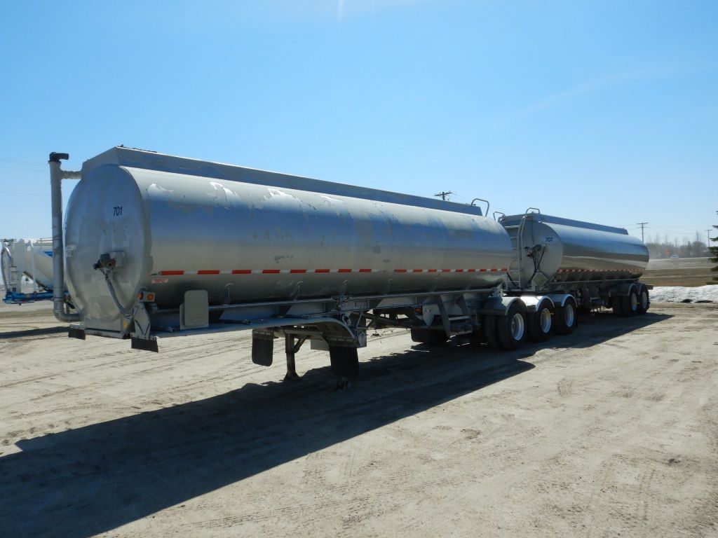 2002 Columbia Super-B Aluminum Tanker Trailer (#701#702) - Little ...
