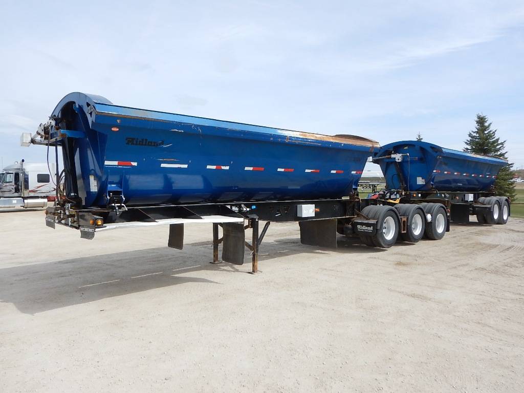 Midland MG25 Side Dump Trailer