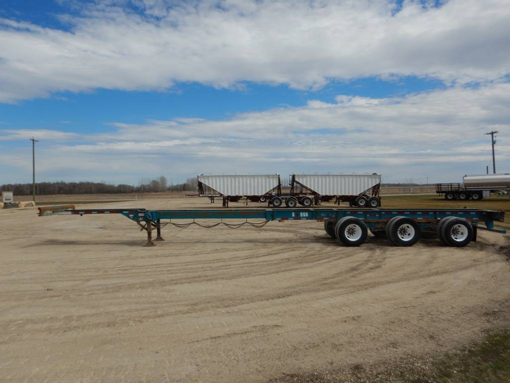 1995 Mond 40'-53' Tridem Container Chassis Trailer (#6996) - Little ...